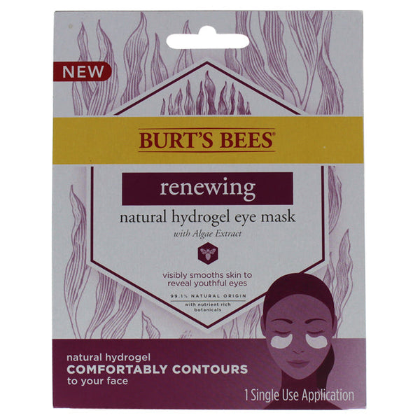 Burts Bees Renewing Natural Hydrogel Eye Mask by Burts Bees for Women - 1 Pc Mask