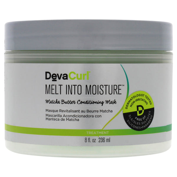 DevaCurl Melt Into Moisture Matcha Butter Conditioning Mask by DevaCurl for Unisex - 8 oz Masque