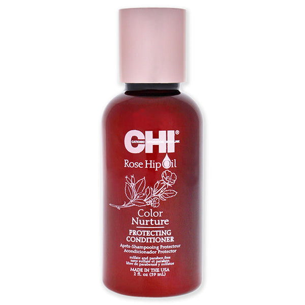 CHI Rose Hip Oil Color Nurture Protecting Conditioner by CHI for Unisex - 2 oz Conditioner