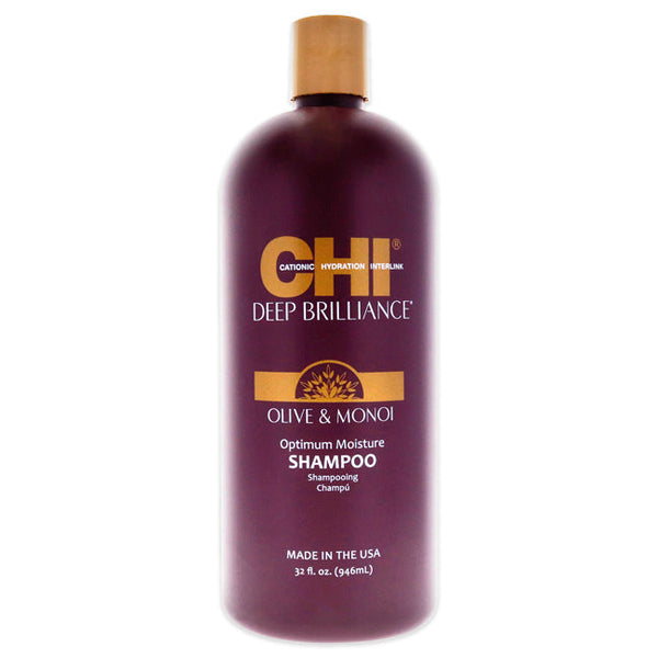 CHI Deep Brilliance Optimum Moisture Shampoo by CHI for Unisex - 32 oz Shampoo
