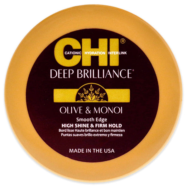 CHI Deep Brilliance Smooth Edge High Shine and Firm Hold by CHI for Unisex - 1.9 oz Cream
