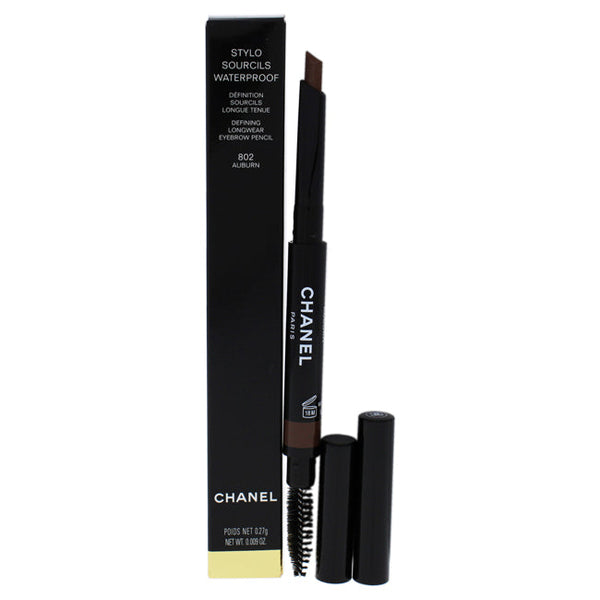 Chanel Stylo Sourcils Waterproof - 802 Auburn by Chanel for Women - 0.009 oz Eyebrow Pencil