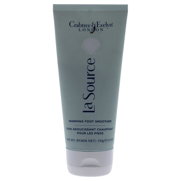 Crabtree and Evelyn La Source Warming Foot Smoother by Crabtree and Evelyn for Unisex - 5.3 oz Cream