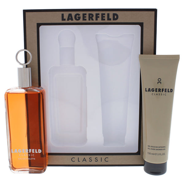 Karl Lagerfeld Lagerfeld by Karl Lagerfeld for Men - 2 Pc Gift Set 5oz EDT Spray, 5oz Shower Gel