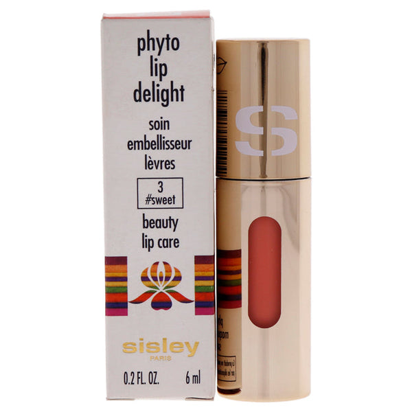 Sisley Phyto-Lip Delight Sensorial Lip Oil - 3 Sweet by Sisley for Women - 0.2 oz Lip Oil