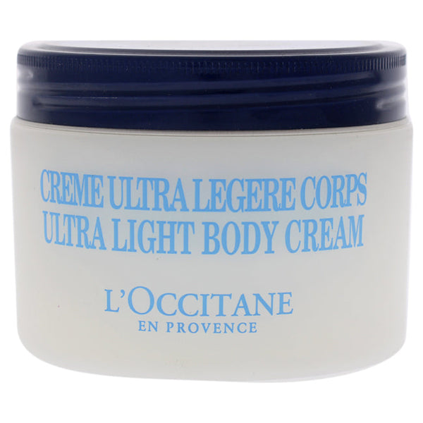 LOccitane Shea Butter Ultra Light Body Cream by LOccitane for Unisex - 4.5 oz Body Cream