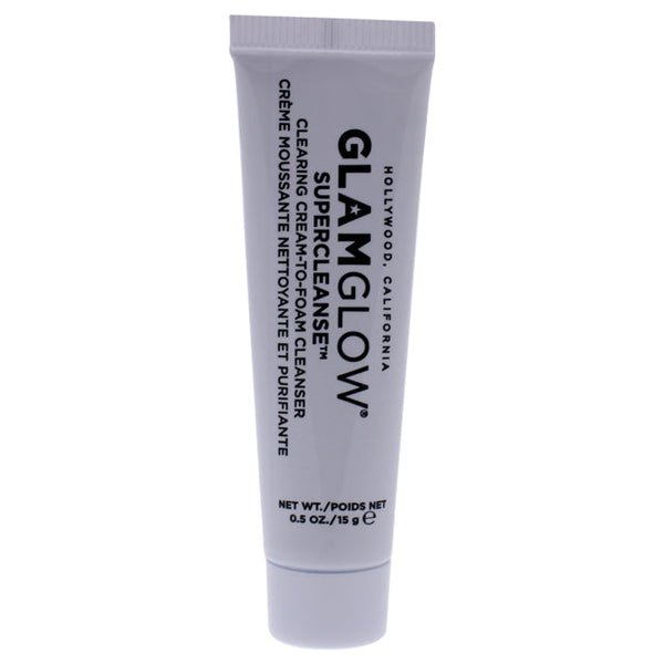 Glamglow Supercleanse Clearing Cream-to-Foam Cleanser by Glamglow for Unisex - 0.5 oz Cleanser