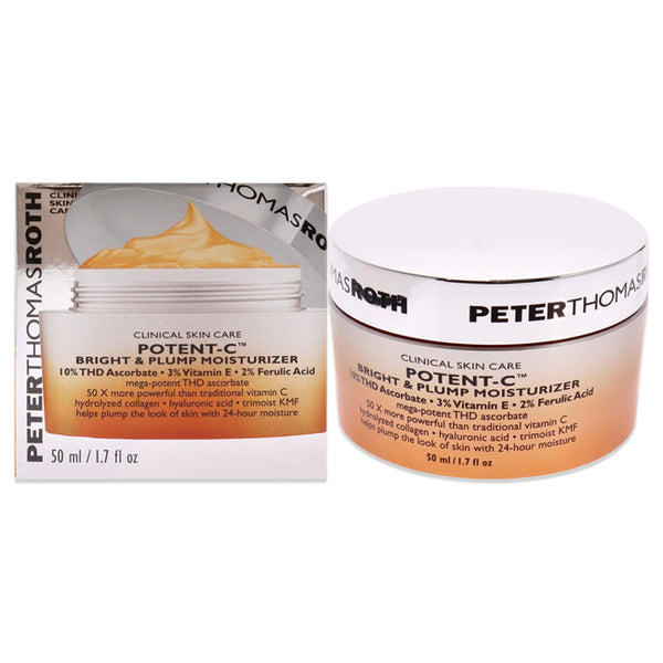 Peter Thomas Roth Potent-C Bright and Plump Moisturizer by Peter Thomas Roth for Unisex - 1.7 oz Moisturizer