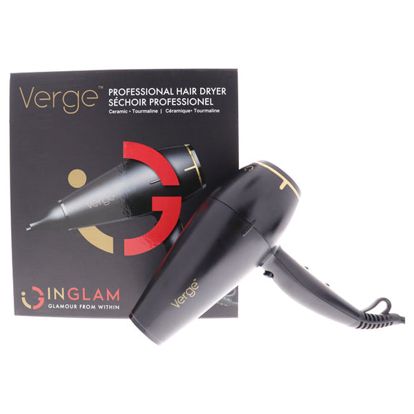 Inglam Verge Pro Hair Dryer - HDI1982 Black by Inglam for Unisex - 1 Pc Hair Dryer