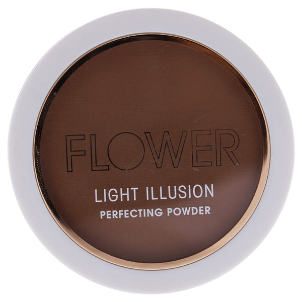 Flower Beauty Light Illusion Perfecting Powder - D3 Mocha by Flower Beauty for Women - 0.28 oz Powder