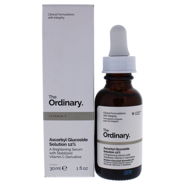 The Ordinary Ascorbyl Glucoside Solution 12 Percent by The Ordinary for Unisex - 1 oz Serum