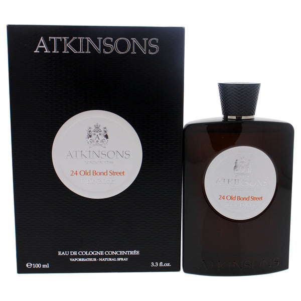 Atkinsons 24 Old Bond Street Triple Extract by Atkinsons for Men - 3.3 oz EDC Spray