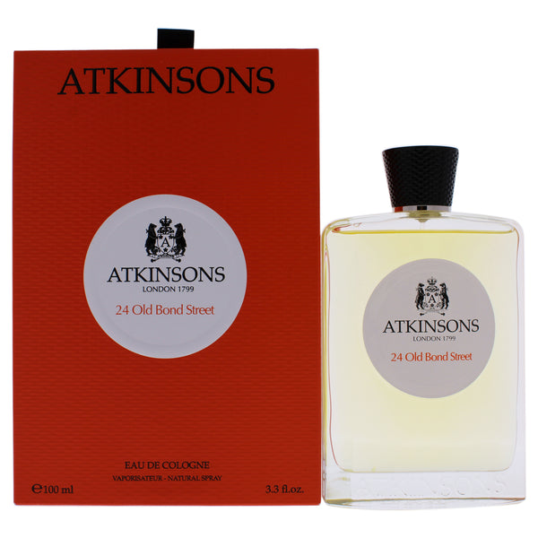 Atkinsons 24 Old Bond Street by Atkinsons for Men - 3.3 oz EDC Spray