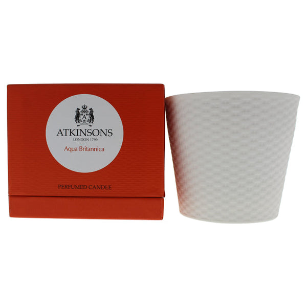 Atkinsons Aqua Britannica Scented Candle by Atkinsons for Unisex - 8.8 oz Candle