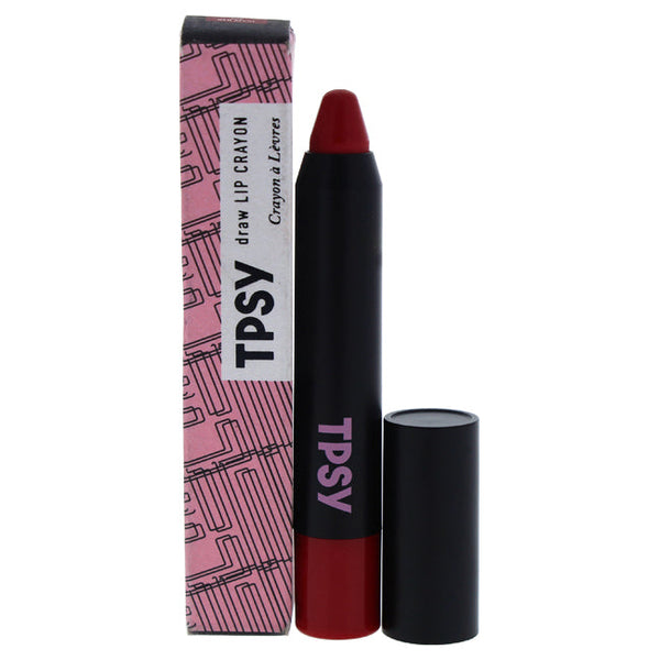 TPSY Draw Lip Crayon - 009 Red Alert by TPSY for Women - 0.09 oz Lipstick
