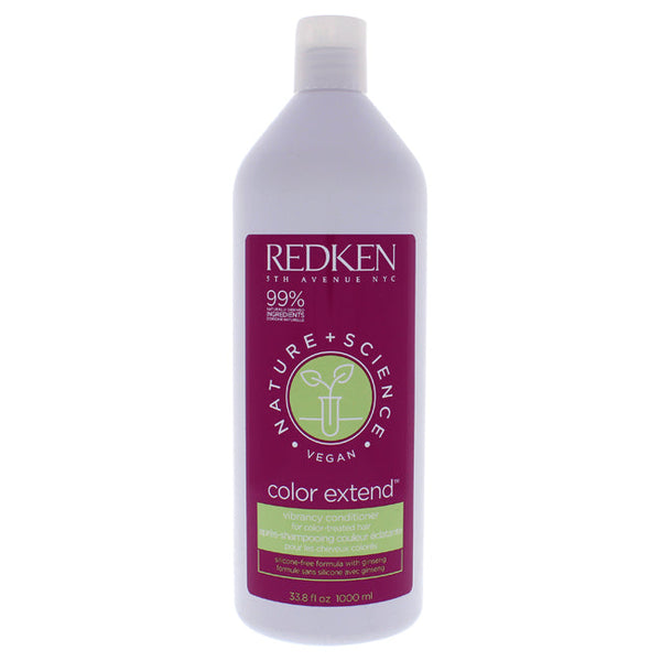 Redken Nature Plus Science Color Extend Conditioner by Redken for Unisex - 33.8 oz Conditioner