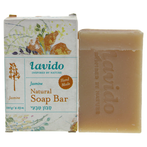 Lavido Natural Soap Bar - Jasmine by Lavido for Unisex - 4.23 oz Soap