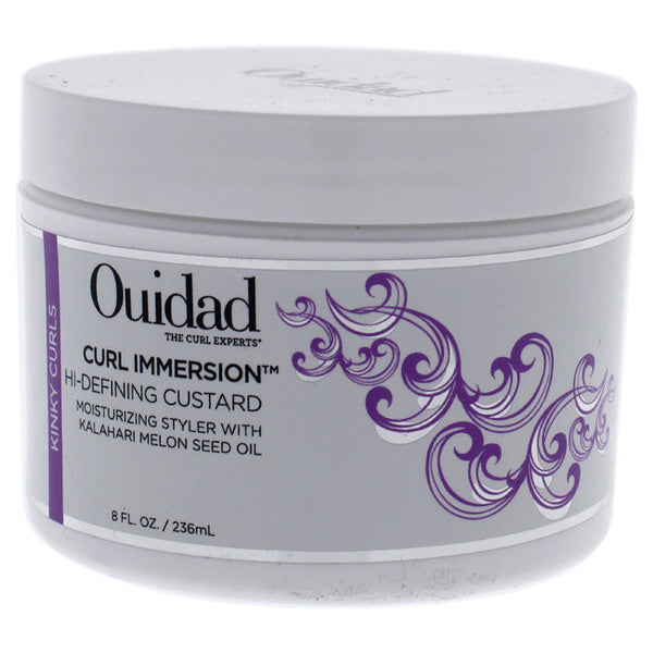 Ouidad Curl Immersion Hi-Defining Custard by Ouidad for Unisex - 8 oz Gel