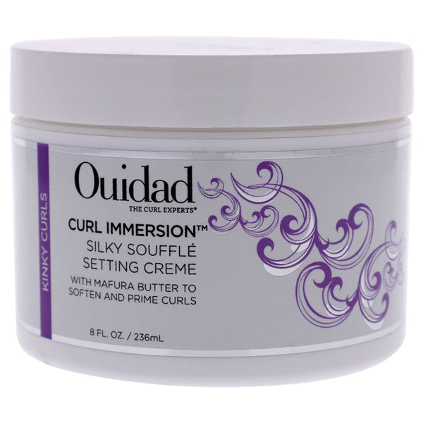 Ouidad Curl Immersion Silky Souffle Setting Creme by Ouidad for Unisex - 8 oz Cream