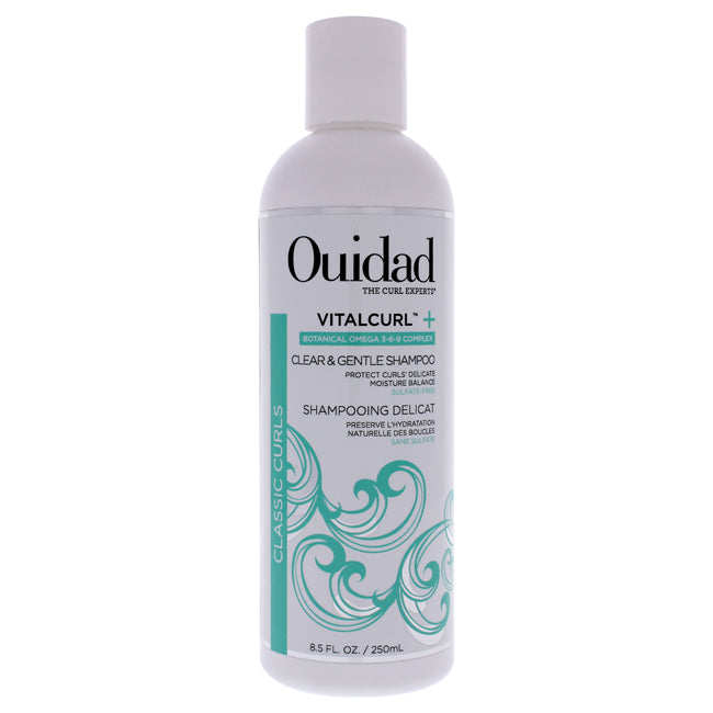 Ouidad VitalCurl Plus Clear and Gentle Shampoo by Ouidad for Unisex - 8.5 oz Shampoo