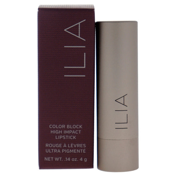 ILIA Beauty Color Block High Impact Lipstick - Rumba by ILIA Beauty for Women - 0.14 oz Lipstick