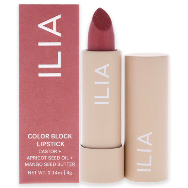 ILIA Beauty Color Block High Impact Lipstick - Wild Rose by ILIA Beauty for Women - 0.14 oz Lipstick