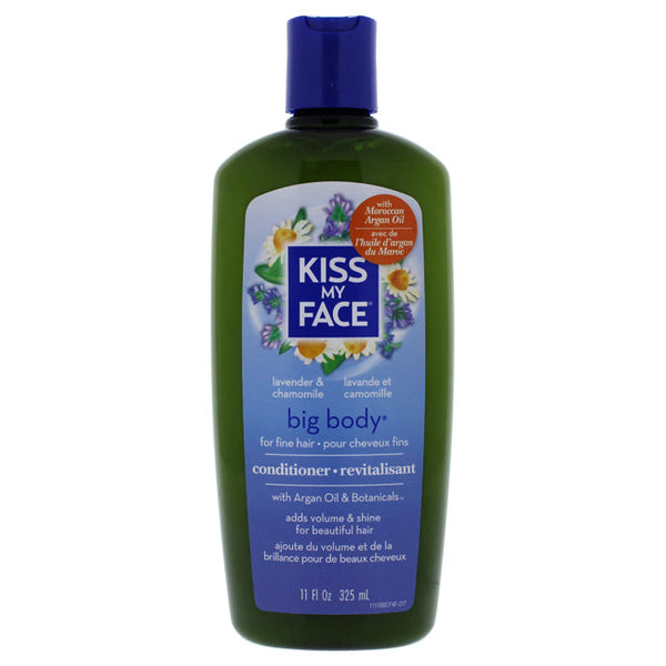 Kiss My Face Big Body Conditioner - Lavender and Chamomile by Kiss My Face for Unisex - 11 oz Conditioner