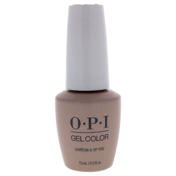 OPI GelColor - SH3 Chiffon-d of You by OPI for Women - 0.5 oz Nail Polish