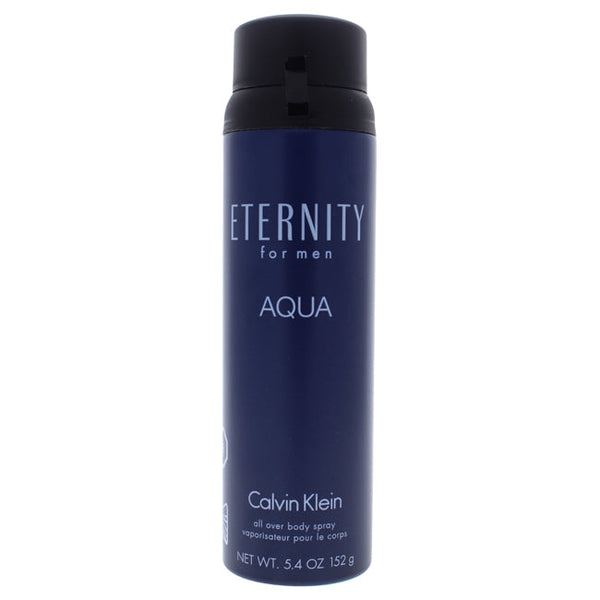 Calvin Klein Eternity Aqua by Calvin Klein for Men - 5.4 oz Body Spray