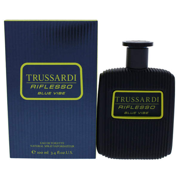 Trussardi Riflesso Blue Vibe by Trussardi for Men - 3.4 oz EDT Spray