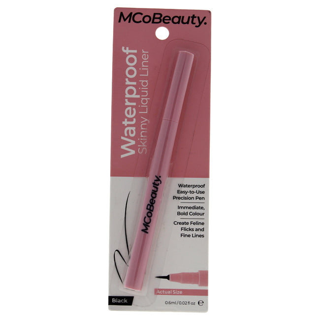 MCoBeauty Waterproof Skinny Liquid Liner - Black by MCoBeauty for Women - 0.02 oz Eyeliner