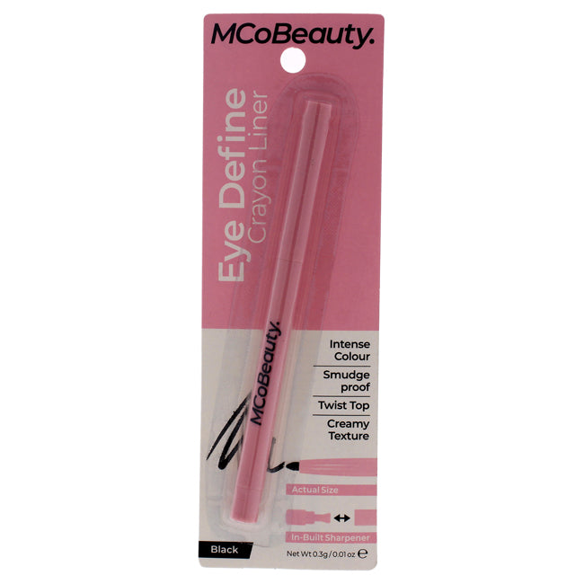 MCoBeauty Eye Define Crayon Liner - Black by MCoBeauty for Women - 0.01 oz Eyeliner