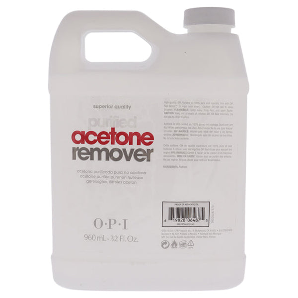 OPI Purified Acetone Remover by OPI for Women - 32 oz Nail Cleanser
