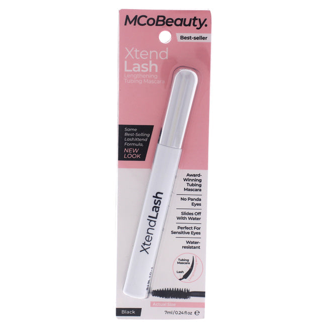 MCoBeauty Extend Lash Lengthening Tubing Mascara - Black by MCoBeauty for Women - 0.24 oz Mascara