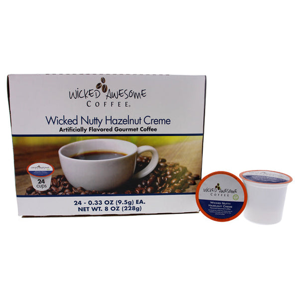 Bostons Best Wicked Nutty Hazelnut Cream Coffee by Bostons Best for Unisex - 24 Cups Coffee