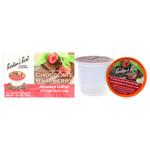 Bostons Best Chocolate Raspberry Gourmet Coffee by Bostons Best for Unisex - 12 Cups Coffee