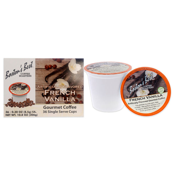 Bostons Best French Vanilla Gourmet Coffee by Bostons Best - 36 Cups Coffee