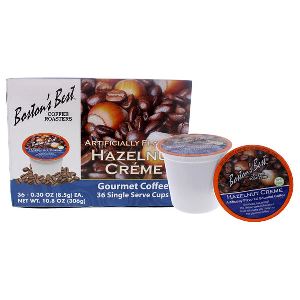 Bostons Best Hazelnut Creme Gourmet Coffee by Bostons Best for Unisex - 36 Cups Coffee