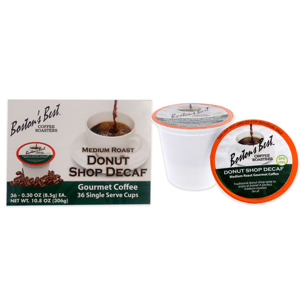 Bostons Best Donut Shop Decaf Gourmet Coffee by Bostons Best - 36 Cups Coffee