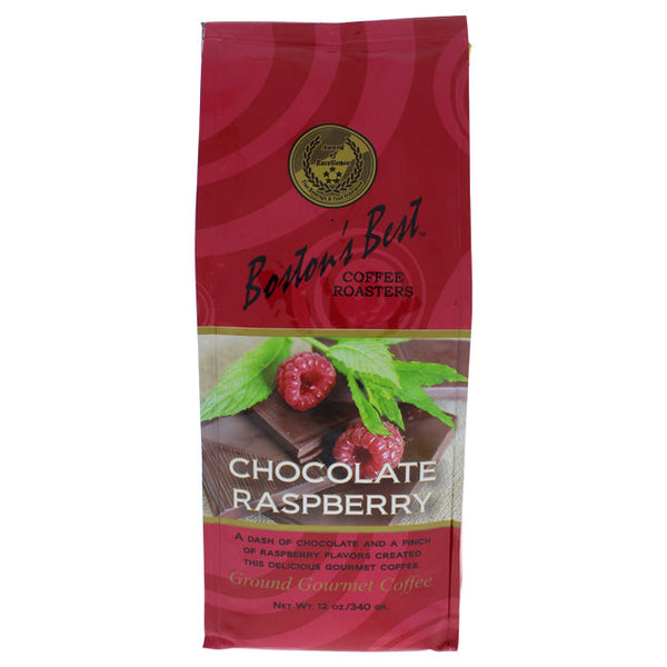 Bostons Best Chocolate Raspberry Ground Gourmet Coffee by Bostons Best for Unisex - 12 oz Coffee
