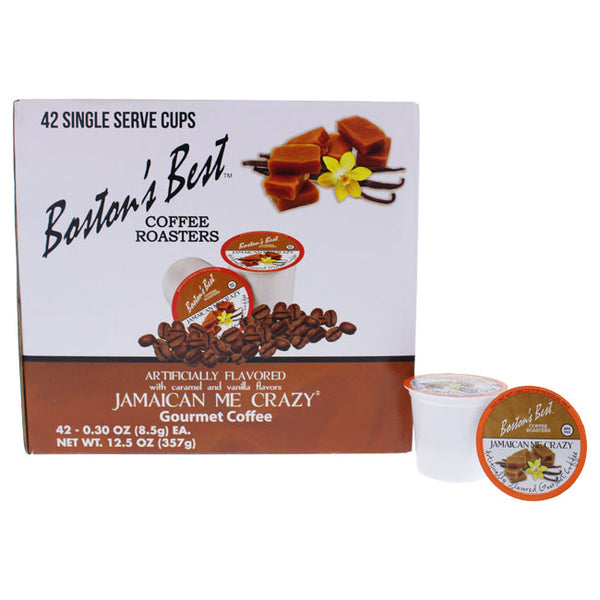 Bostons Best Jamaican Me Crazy Gourmet Coffee by Bostons Best for Unisex - 42 Cups Coffee