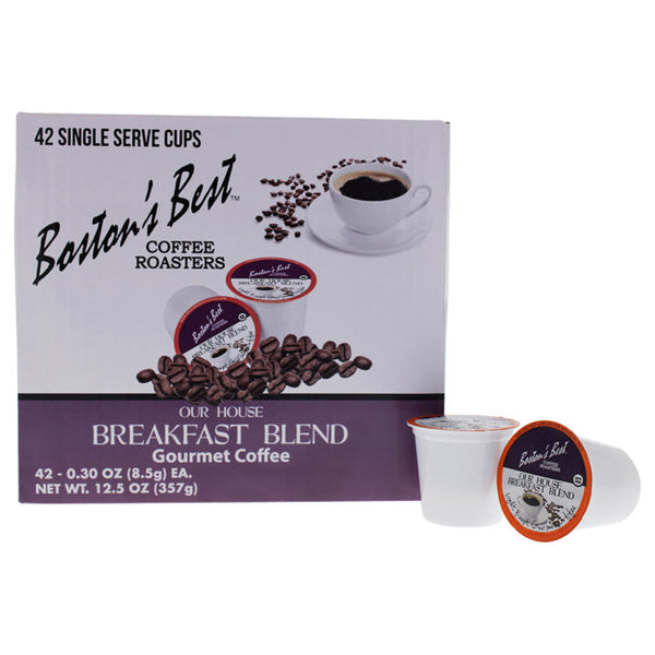 Bostons Best Breakfast Blend Gourmet Coffee by Bostons Best for Unisex - 42 Cups Coffee