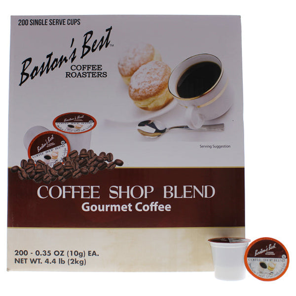 Bostons Best Coffee Shop Blend Gourmet Coffee by Bostons Best for Unisex - 200 Cups Coffee