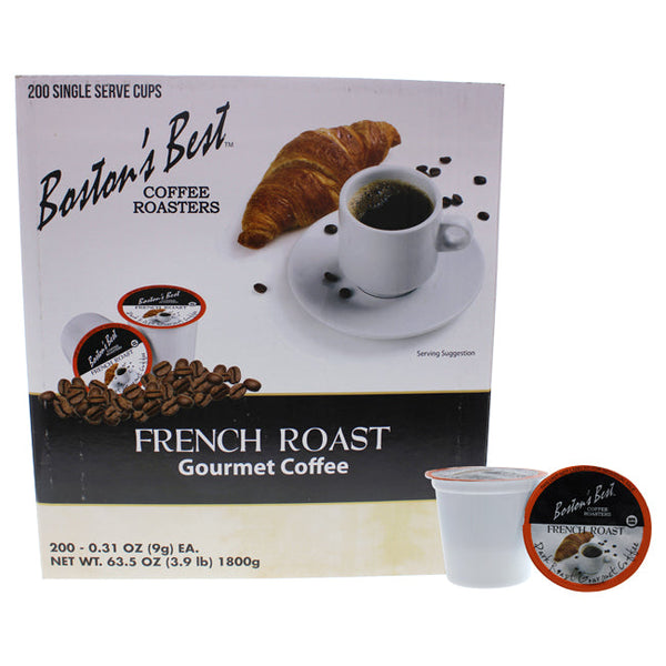 Bostons Best French Roast Gourmet Coffee by Bostons Best for Unisex - 200 Cups Coffee
