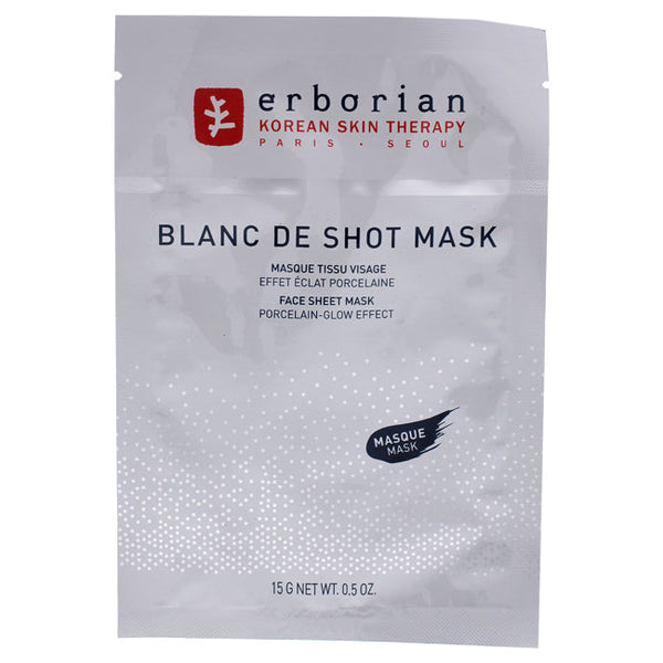 Erborian Blanc de Shot Mask by Erborian for Women - 1 Pc Mask
