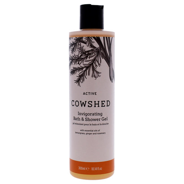 Cowshed Active Invigorating Bath and Shower Gel by Cowshed for Unisex - 10.14 oz Shower Gel