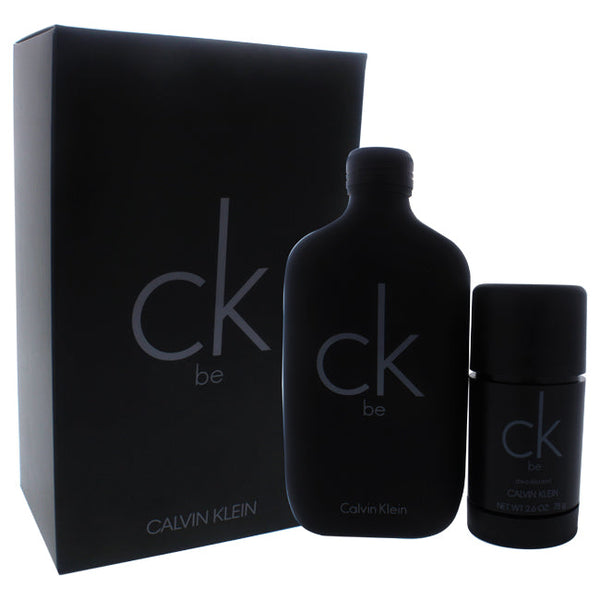 Calvin Klein CK Be by Calvin Klein for Unisex - 2 Pc Gift Set 6.7oz EDT Spray, 2.6oz Deodorant Stick