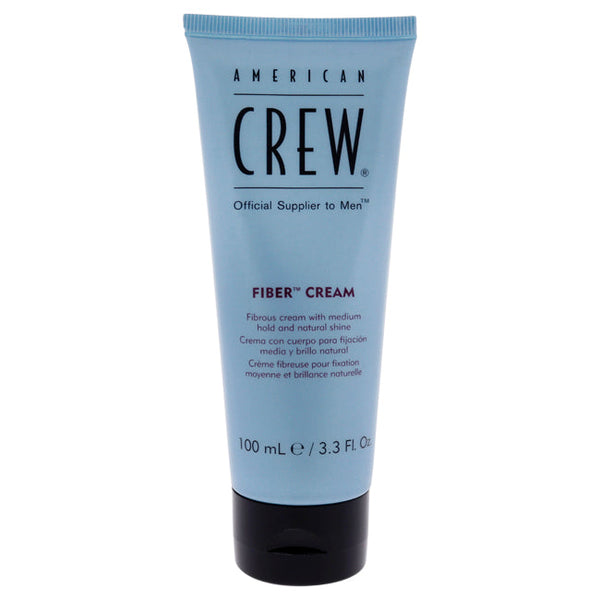 American Crew Fiber Cream by American Crew for Men - 3.3 oz Cream