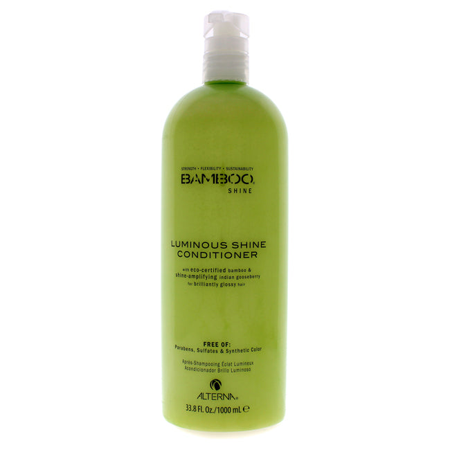 Alterna Bamboo Shine Luminous Shine Conditioner by Alterna for Unisex - 33.8 oz Conditioner