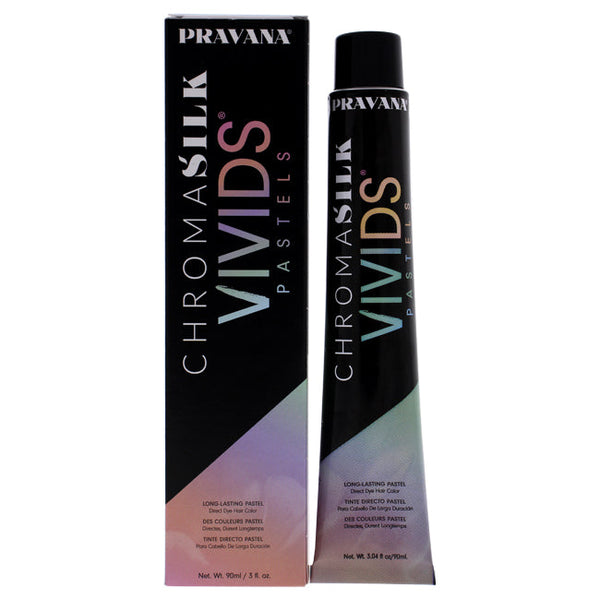 Pravana ChromaSilk Pastels Long Lasting Color- Blissful Blue by Pravana for Unisex - 3 oz Hair Color